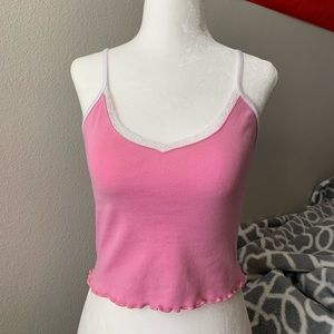 Pink Brandy Melville Tanktop